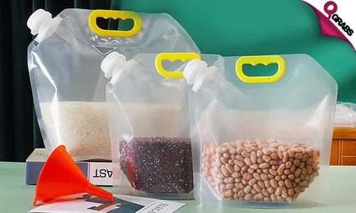 Storage Bag with Screw-On Cap!